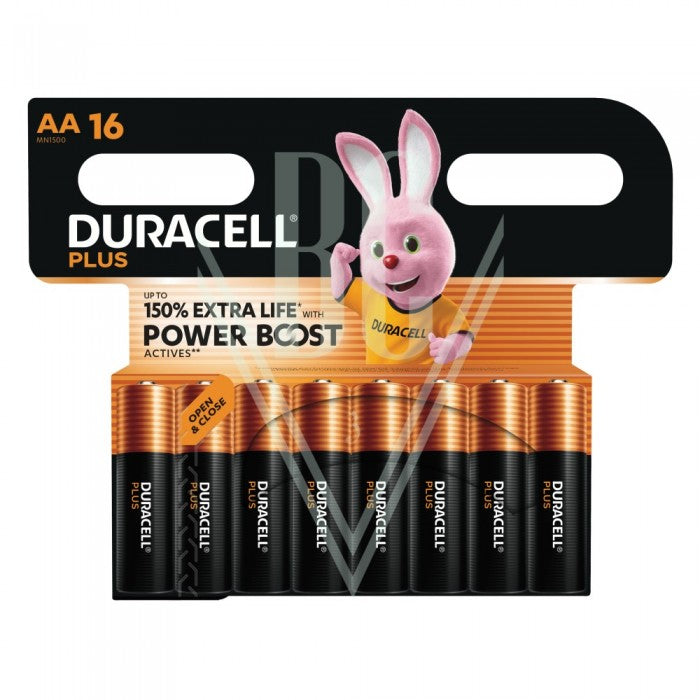 Duracell Plus Batterie AA Mignon LR6 MN1500