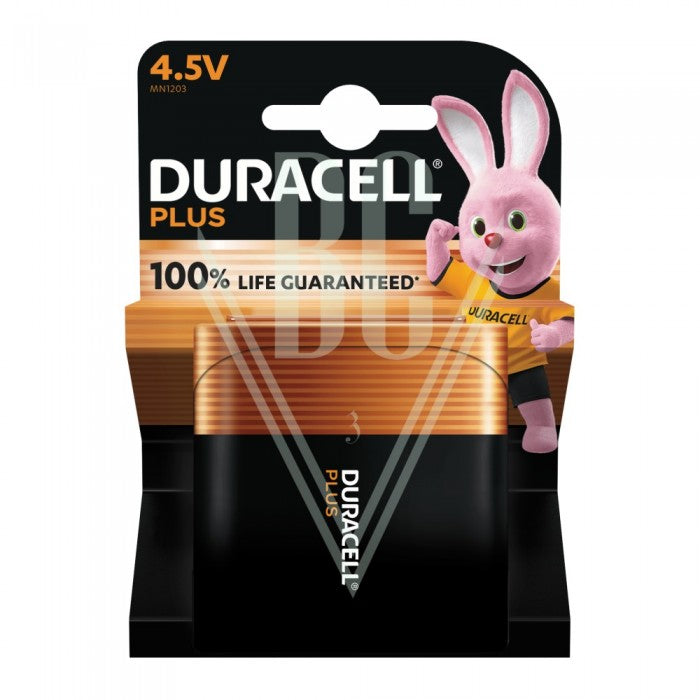 Duracell Plus Batterie 4,5V Flach 3LR12 MN1203, 1er Pack