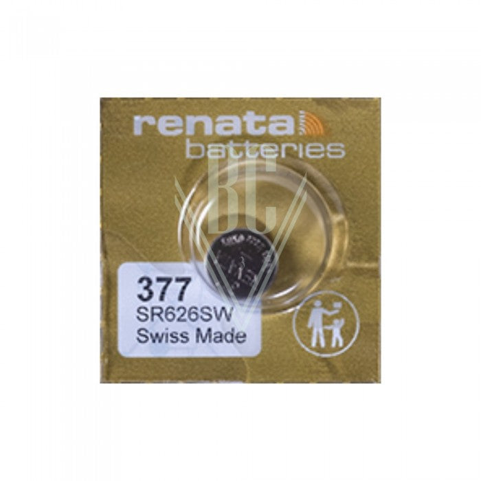 Renata Uhrenbatterie MP-E 377 SR66SW SR626SW SG4 LR66, 1er Pack