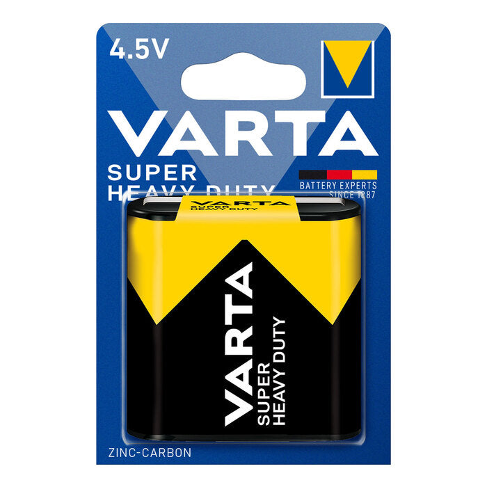 Varta Super Heavy Duty Batterie 4,5V Flach 3R12 2012, 1er Pack
