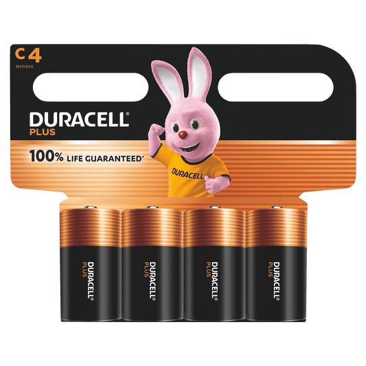 Duracell Plus Batterie C Baby LR14 MN1400