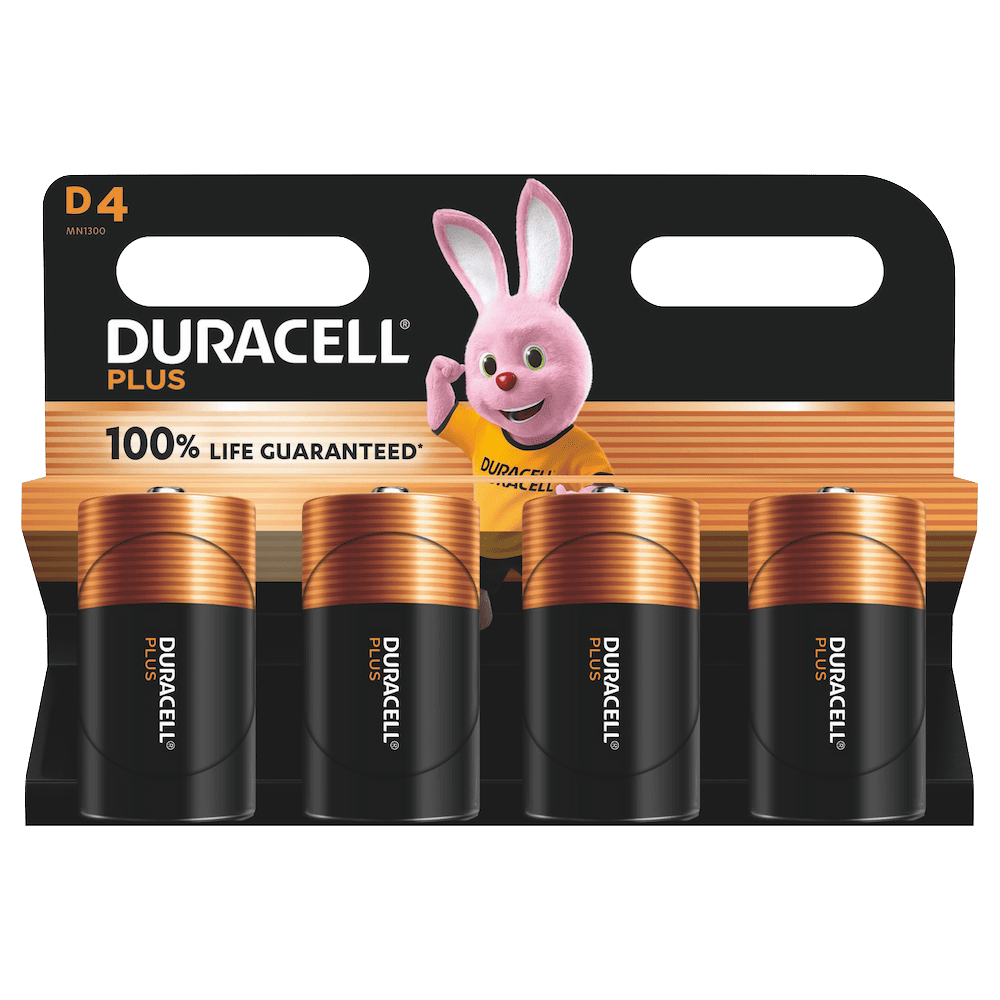 Duracell Plus Batterie D Mono LR20 MN1300