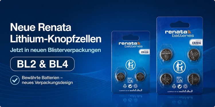 Renata 2er & 4er Verpackungen