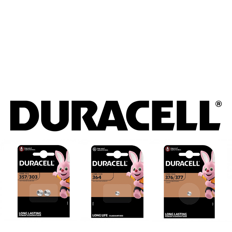 Duracell Uhrenbatterien