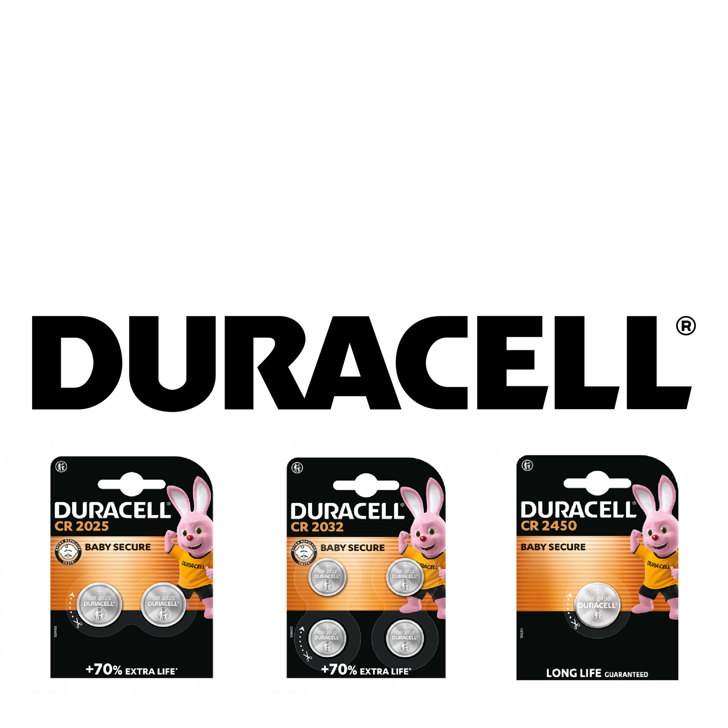 Duracell Logo & Lithiumbatterien