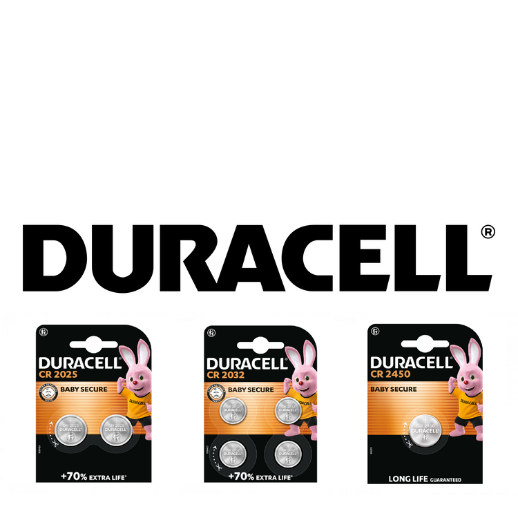 Duracell Logo & Lithiumbatterien