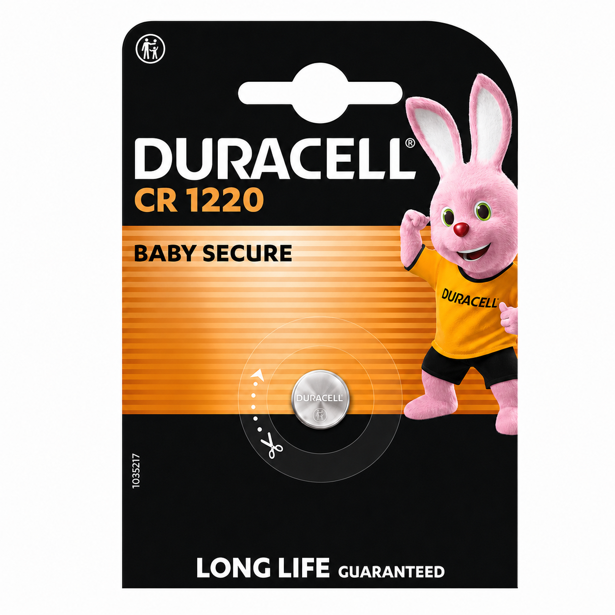 Pile bouton Duracell 1220 CR1220 3V, lot de 1