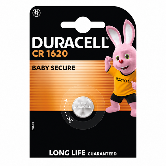 Pile bouton Duracell 1620 CR1620 3V, lot de 1