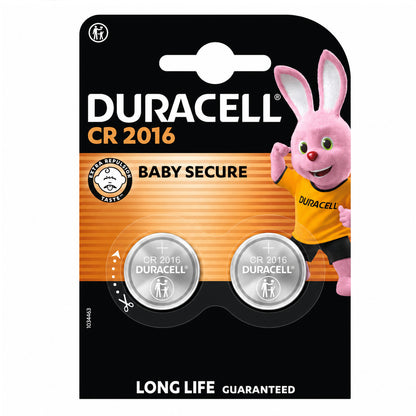 Pile bouton Duracell 2016 CR2016 3V