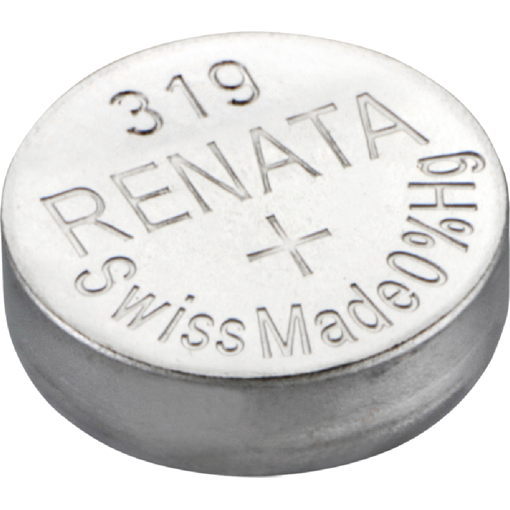 Renata Uhrenbatterie 319 SR64 SR64SW SR527SW LR64, 1er Pack