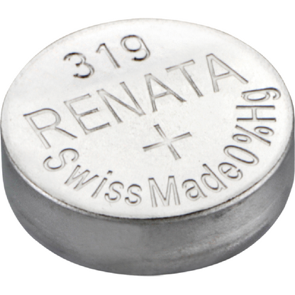 Renata Uhrenbatterie 319 SR64 SR64SW SR527SW LR64, 1er Pack