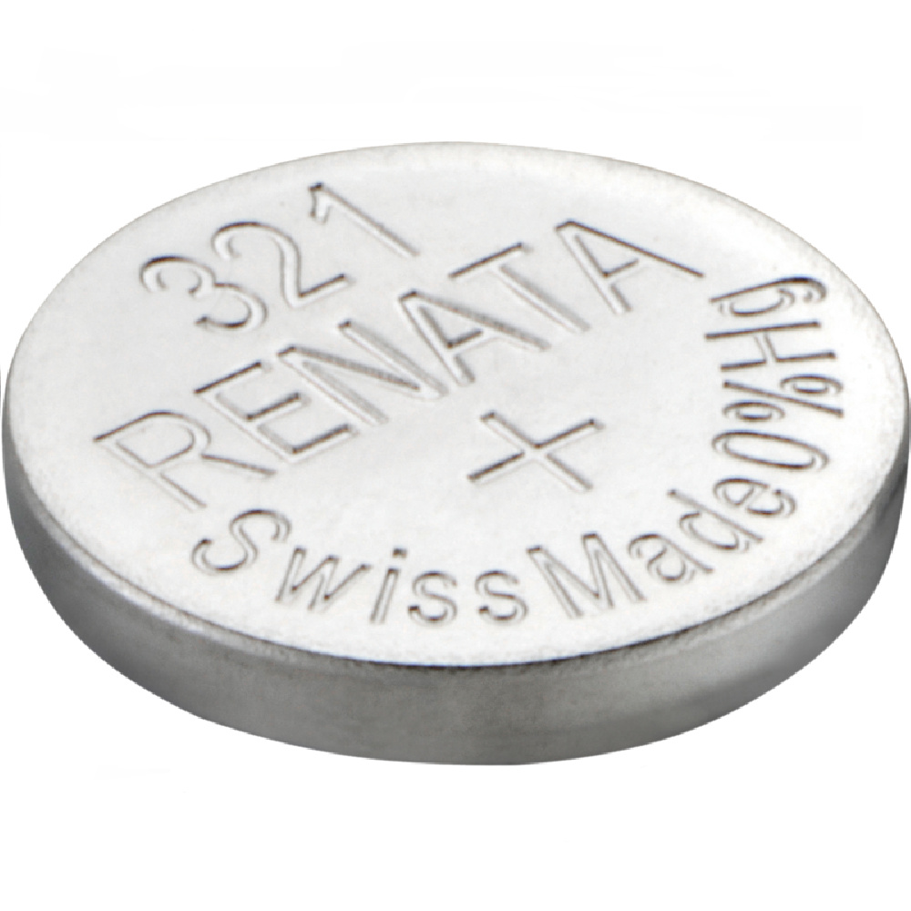 Renata Uhrenbatterie 321 SR65SW SR616SW LR65, 1er Pack