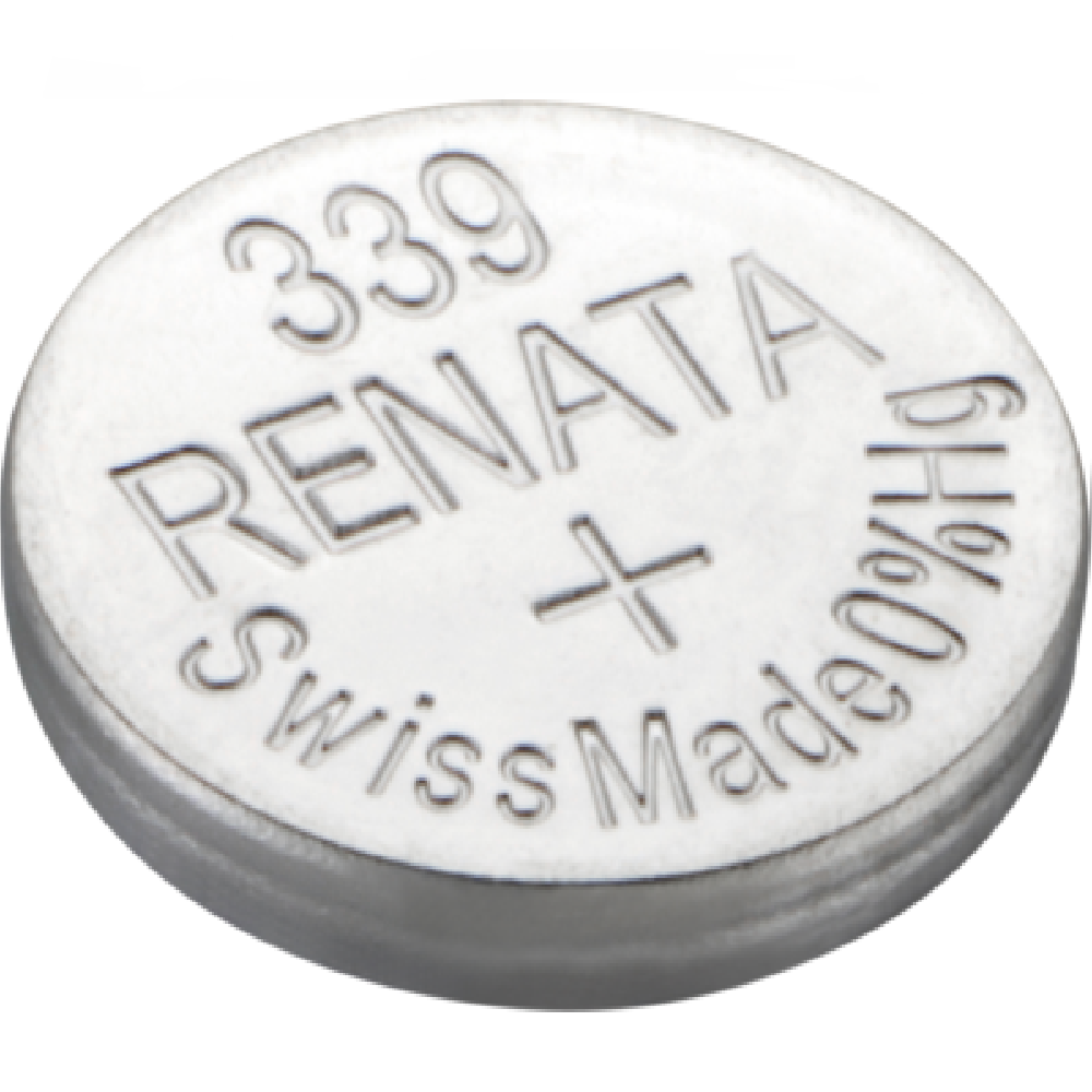 Renata Uhrenbatterie 339 SR614 SR614SW, 1er Pack