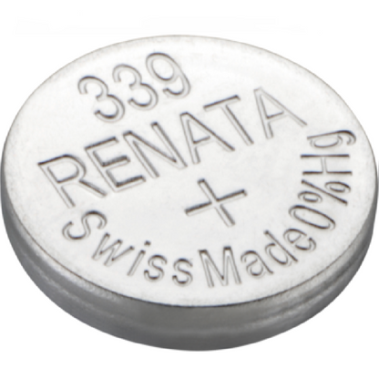 Renata Uhrenbatterie 339 SR614 SR614SW, 1er Pack