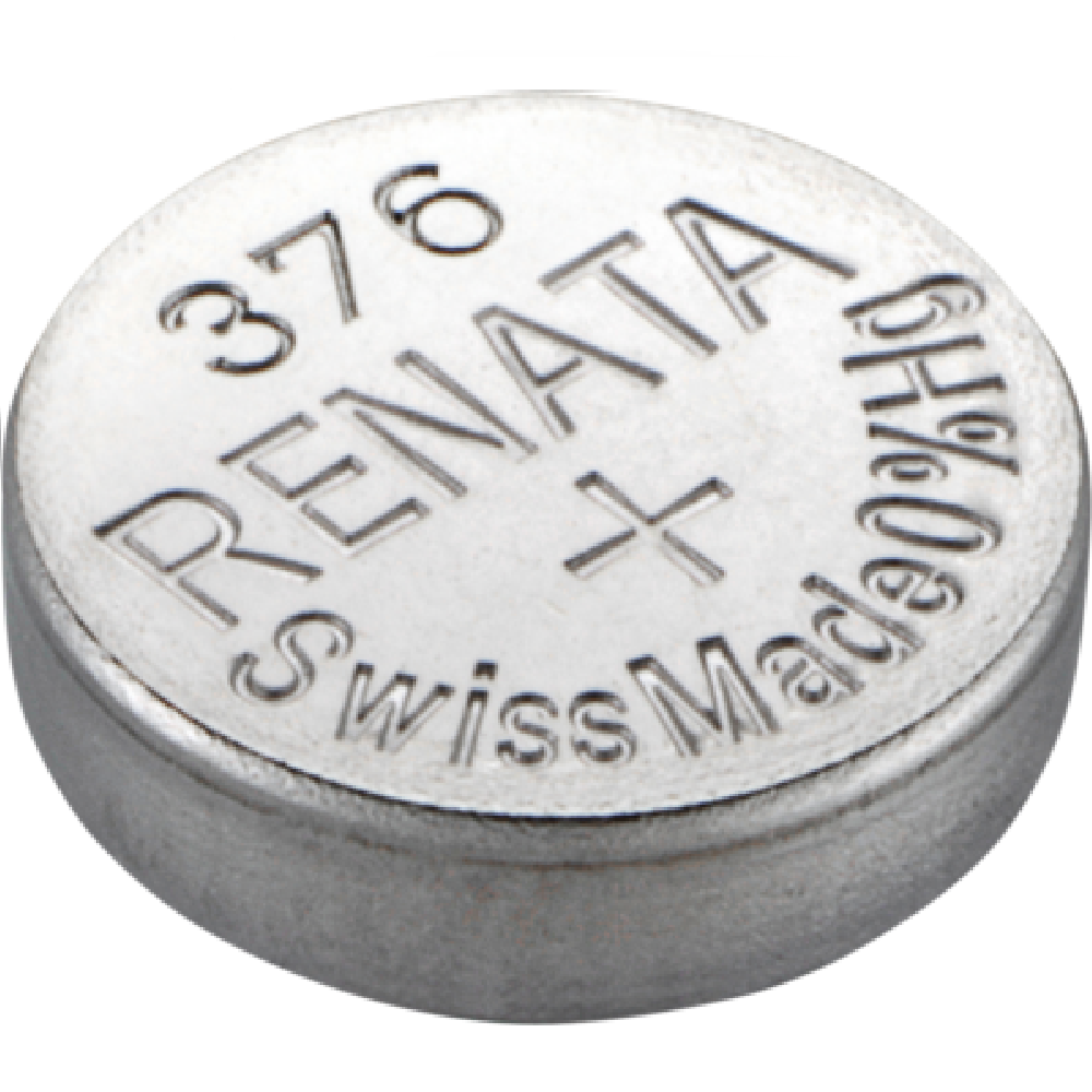 Renata Uhrenbatterie 376 SR66W SR626W SG4 LR66, 1er Pack