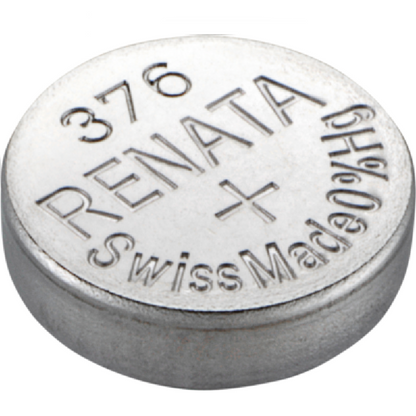 Renata Uhrenbatterie 376 SR66W SR626W SG4 LR66, 1er Pack