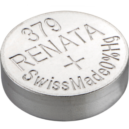 Renata Uhrenbatterie 379 SR63SW SR521SW LR63 SG0, 1er Pack