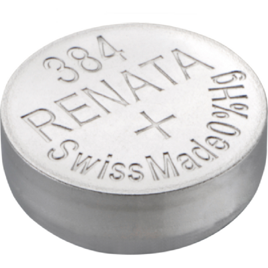 Renata Uhrenbatterie 384 SR41SW SR736SW SG3 LR41, 1er Pack