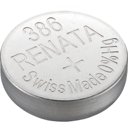 Pile Renata 386 SR43W SR1142W SG12 LR43, lot de 1