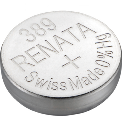 Renata Uhrenbatterie 389 SR54W SR1130W SG10 LR54, 1er Pack