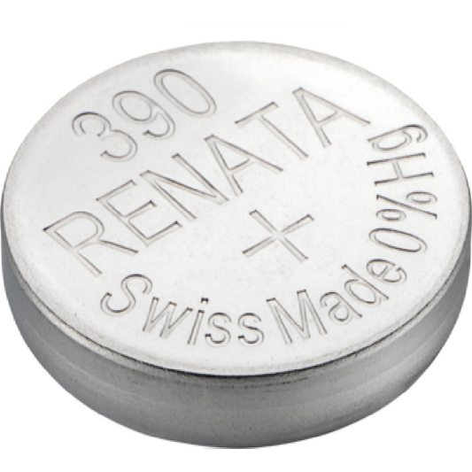 Renata Uhrenbatterie 390 SR54SW SR1130SW SG10 LR54, 1er Pack