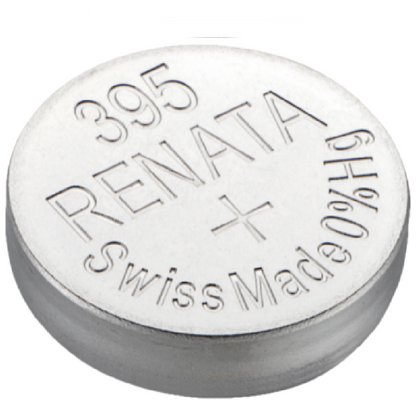 Renata Uhrenbatterie 395 SR57SW SR927SW SG7 LR57, 1er Pack