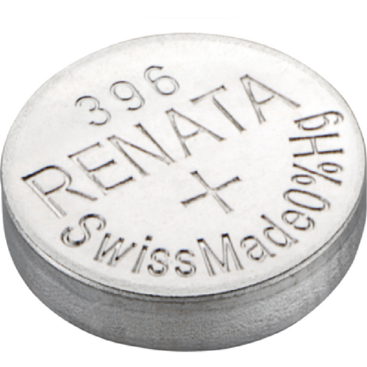 Renata Uhrenbatterie 396 SR59W SR726W SG2 LR59, 1er Pack