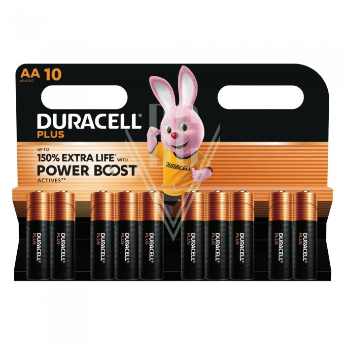 Duracell Plus Batterie AA Mignon LR6 MN1500