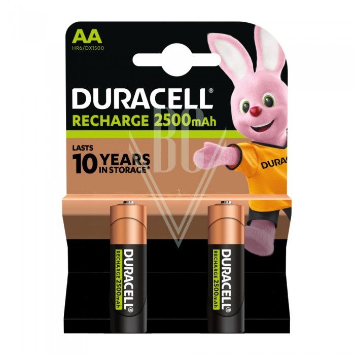Duracell Recharge Akku AA Mignon HR06 2500mAh Ni-Mh