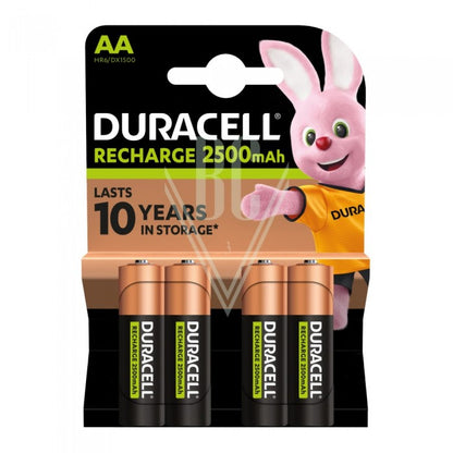 Duracell Recharge Akku AA Mignon HR06 2500mAh Ni-Mh