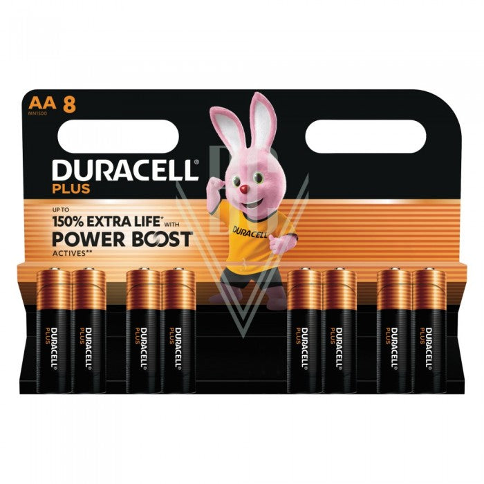 Duracell Plus Batterie AA Mignon LR6 MN1500