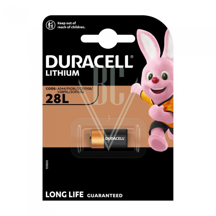 Pile photo Duracell 28L 2CR1/3N 6V, pack de 1