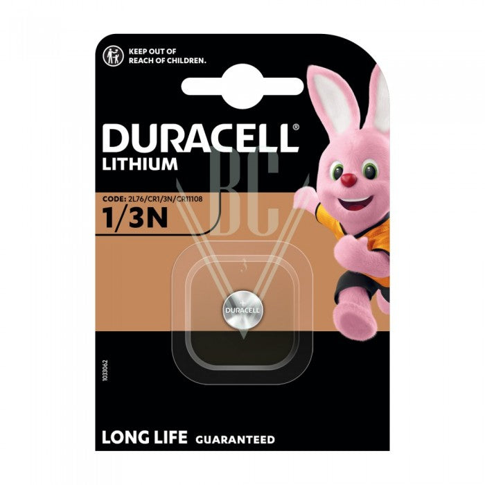 Duracell Fotobatterie CR1/3N CR11108 2L76 K58L 3V, 1er Pack