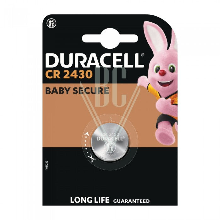 Duracell Knopfzellenbatterie 2430 CR2430 3V