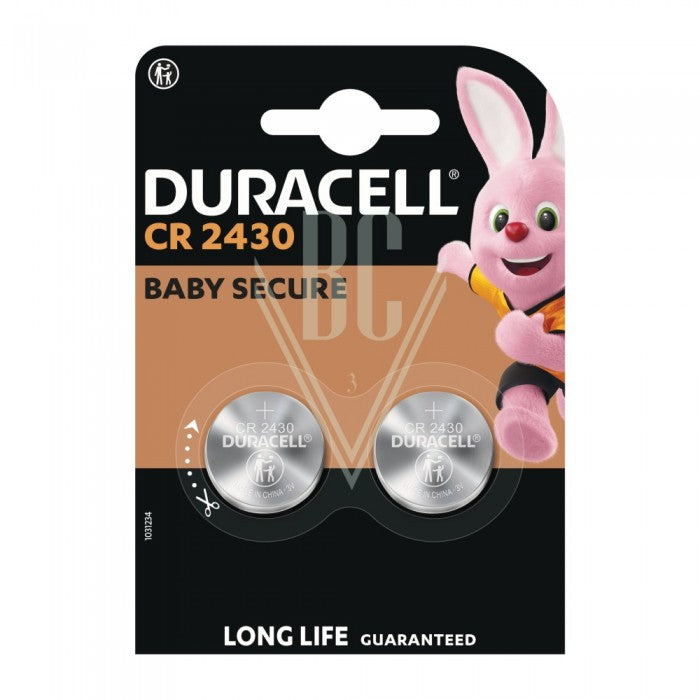 Duracell Knopfzellenbatterie 2430 CR2430 3V