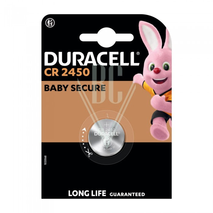 Duracell Knopfzellenbatterie 2450 CR2450 3V