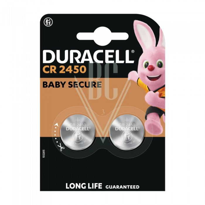 Duracell Knopfzellenbatterie 2450 CR2450 3V