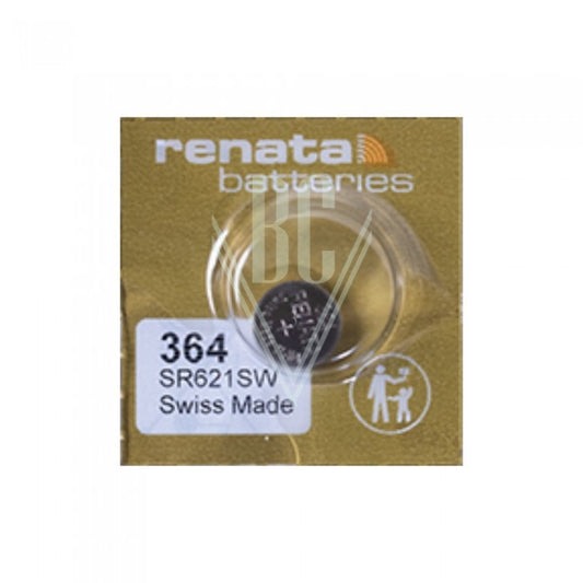 Renata Uhrenbatterie MP-E 364 SR60 SR621SW SG1 LR60, 1er Pack