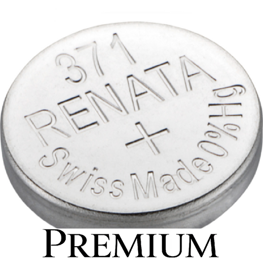 Renata Uhrenbatterie MP-E 371 SR69SW SR920SW SG6 LR69, 1er Pack