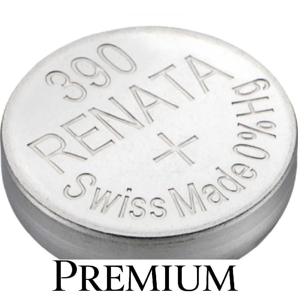 Pile bouton Renata MP-E 390 SR54SW SR1130S SG10 LR54, lot de 1