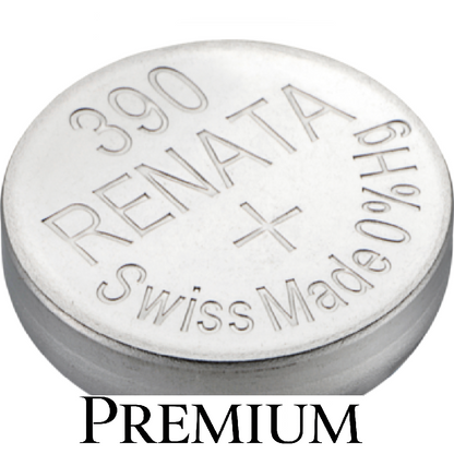 Pile bouton Renata MP-E 390 SR54SW SR1130S SG10 LR54, lot de 1