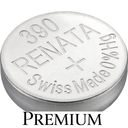 Renata Uhrenbatterie MP-E 390 SR54SW SR1130S SG10 LR54, 1er Pack