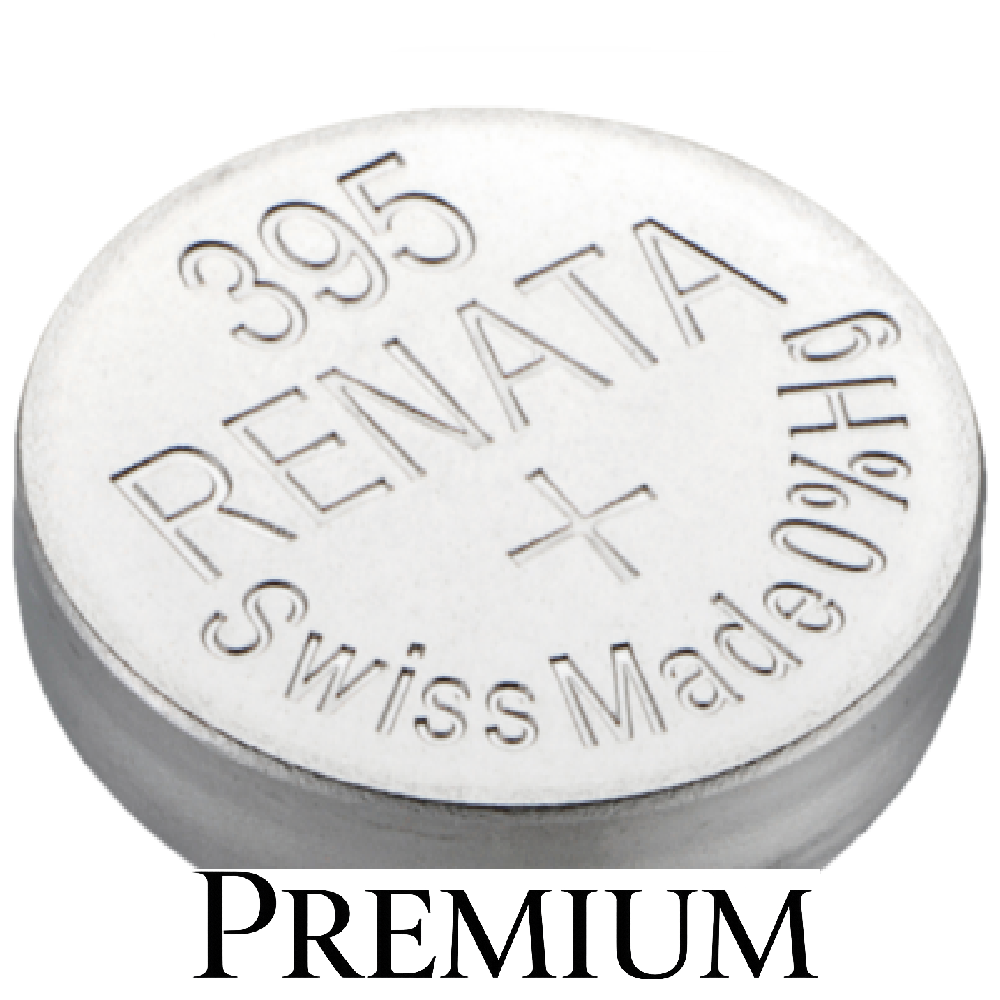 Renata Uhrenbatterie MP-E 395 SR57SW SR927SW SG7 LR57, 1er Pack