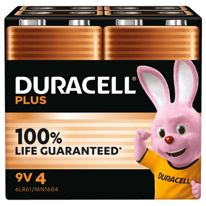 Duracell Plus Batterie 9V E-Block 6LR61 MN1604