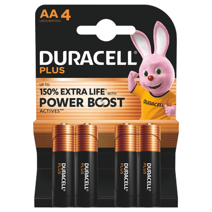 Duracell Plus Batterie AA Mignon LR6 MN1500