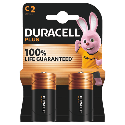 Duracell Plus Batterie C Baby LR14 MN1400